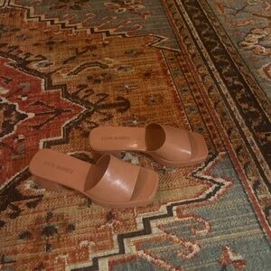 Steve Madden Women's Harlin Heeled Sandal Camel